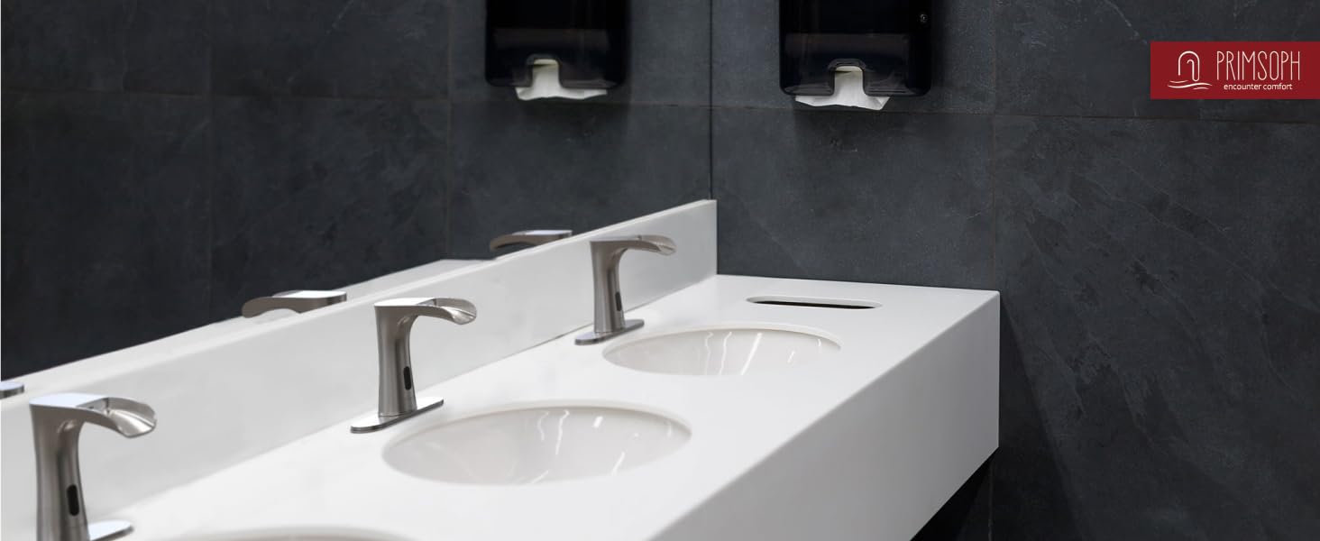 bathroom sink sensor faucet temperature touchless