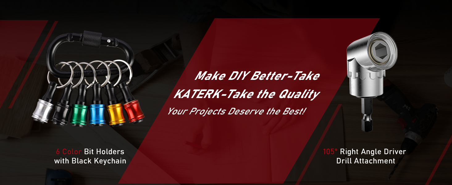 bit holder for 1/4" tools