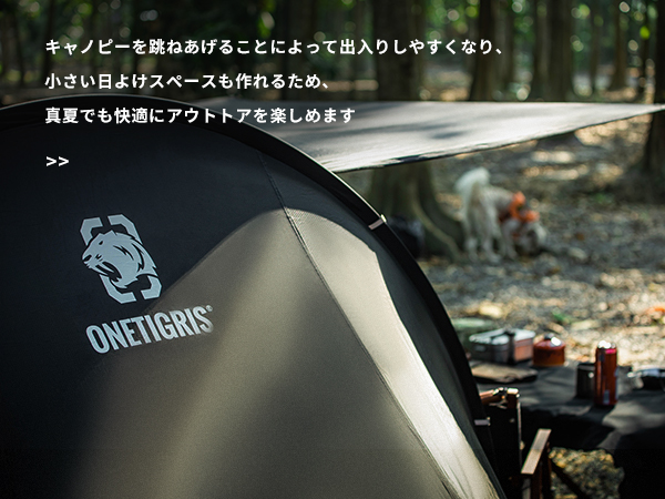 Amazon.co.jp: OneTigris COMETAトンネルテント 1人～2人用