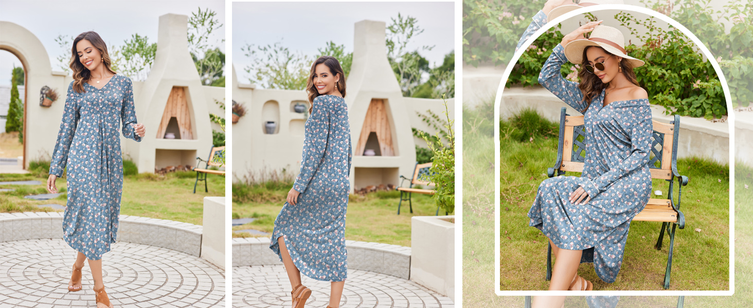 Long Sleeve Nightgown