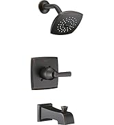 Delta Faucet Ashlyn 14 Series Single-Handle Tub and Shower Trim Kit, Shower Faucet with Single-Sp...
