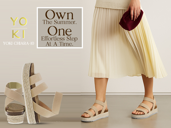 Amazon.com | YOKI CHIARA-10 Strappy Womens Sandals With