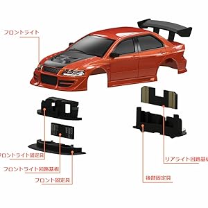 【未使用に近い】ターボレーシング　c76 ランエボ　フルセット　動作確認済み Amazon.co.jp: Turbo Racing C76 ターボレーシング1:76ラジコン