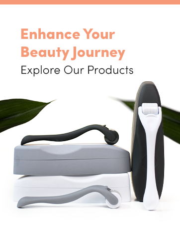 AITHER Derma Roller for face scalp beard dermaroller at home device machine kit 