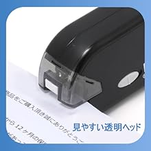 見やすい透明ヘッド