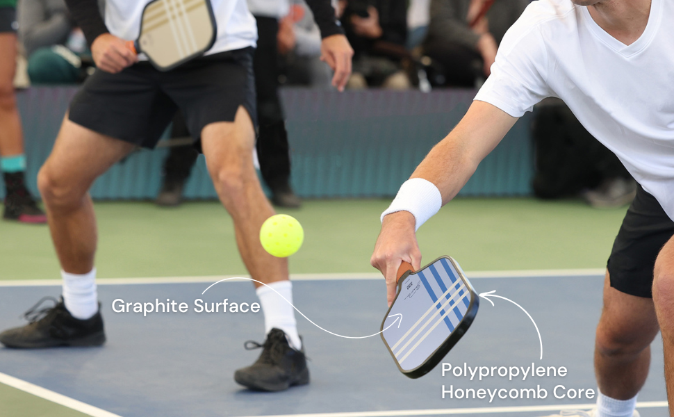 ServPic Pickleball Paddle Hong Kong Model, Graphite Surface