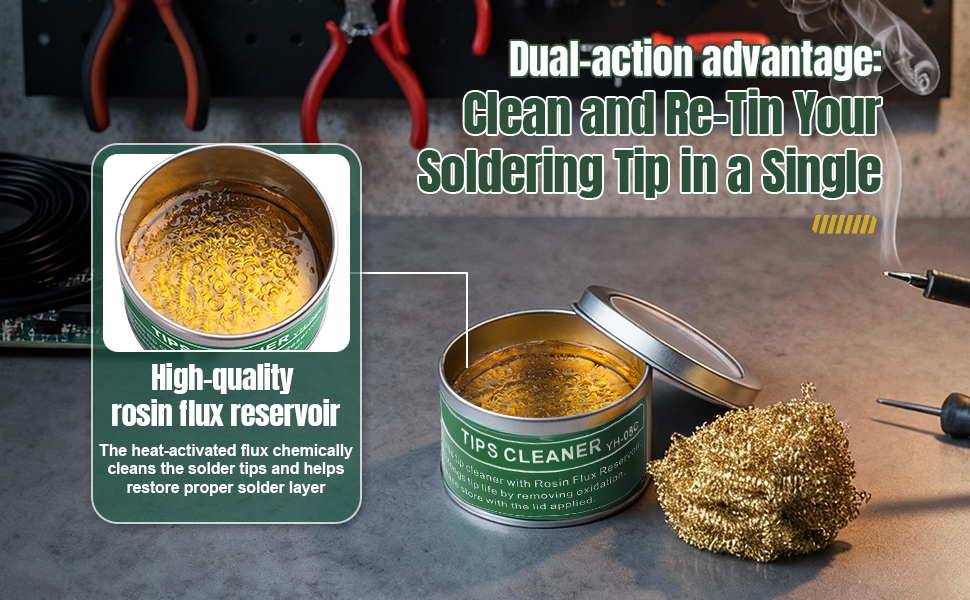 soldering sponge tip cleaner