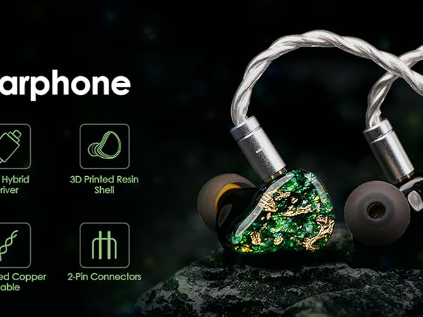 Amazon.com: KiiBoom Evoke 10mm Dynamic Driver LCP + 2BA