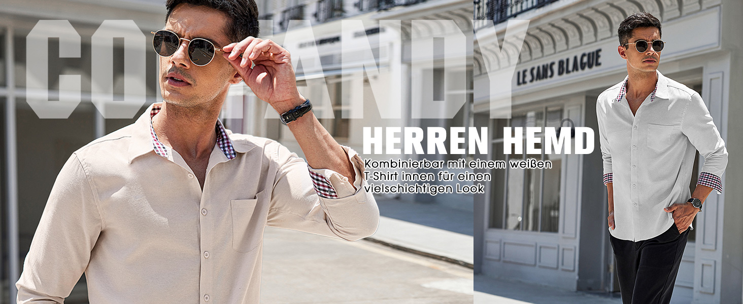 Hemd Herren Langarm