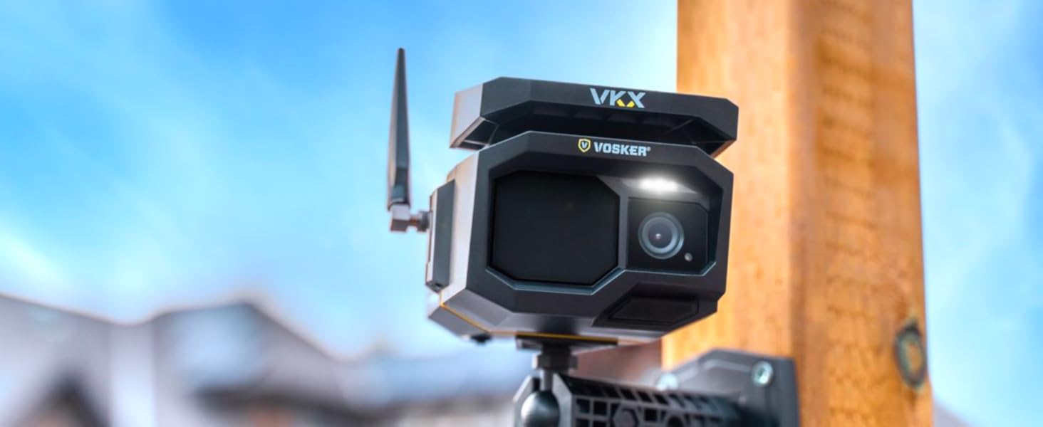 Vosker VKX Security Camera and Hunting Camera security cameras wireless outdoor solar powered