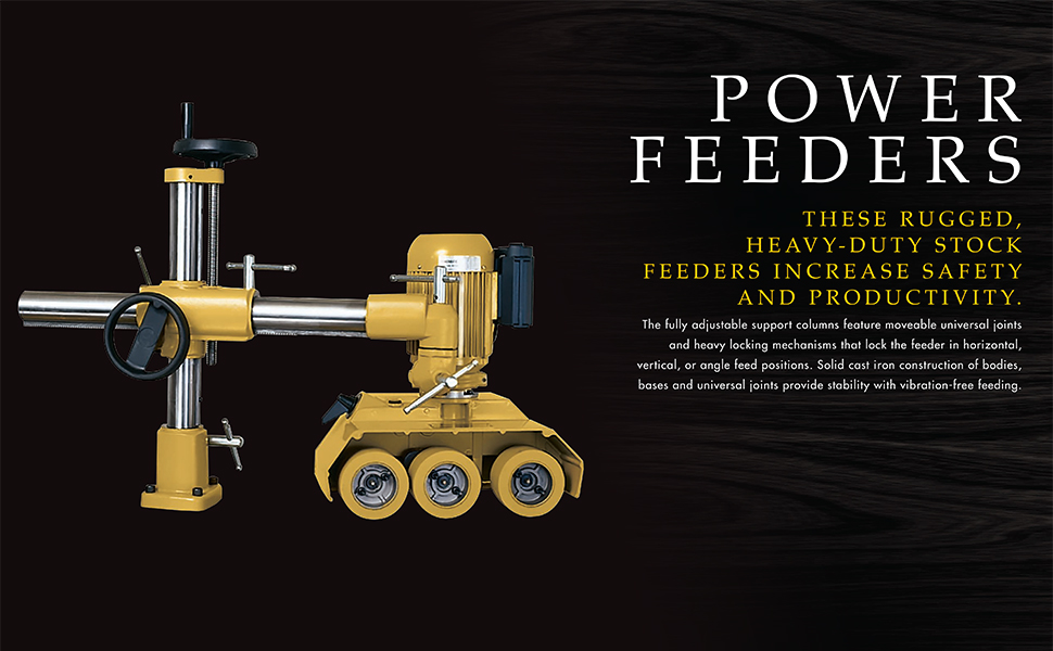 Powermatic Power Feeders, PF41 Power Feeder, 1HP 1PH 115V, 4Speed