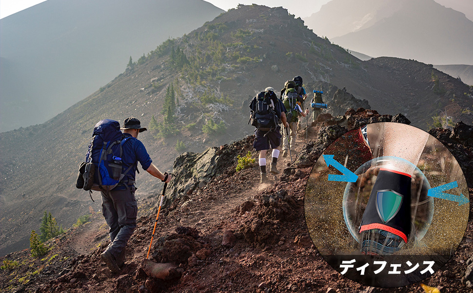 登山用レッグカバー 