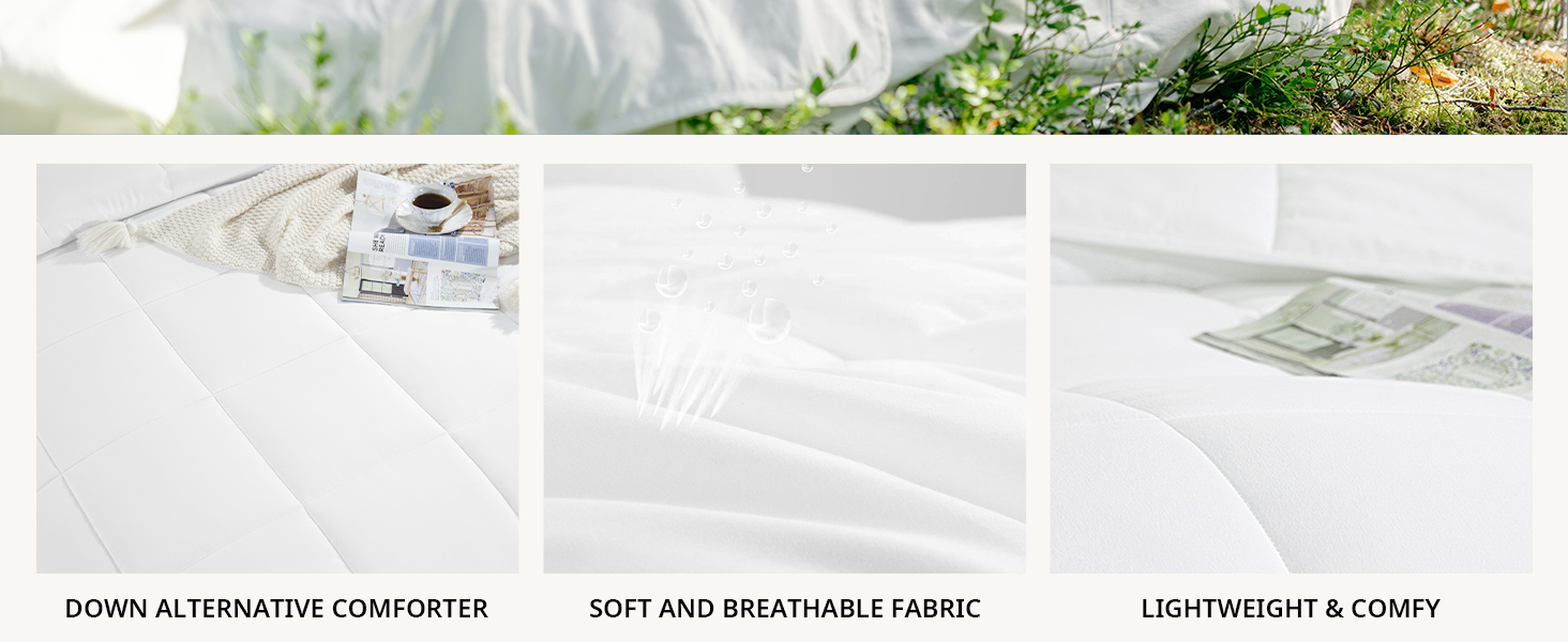 HOMBYS Alaskan King Comforter Lightweight Quilted Down Alternative Duvet Insert for All Season White
| HOMBYS Alaska D4b5a606 2435 4a9e 84c7 8c194793cc15. CR0,0,1464,600 PT0 SX1464 V1