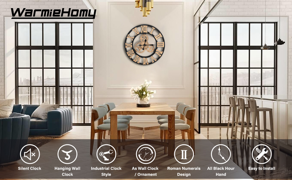 large wall clock