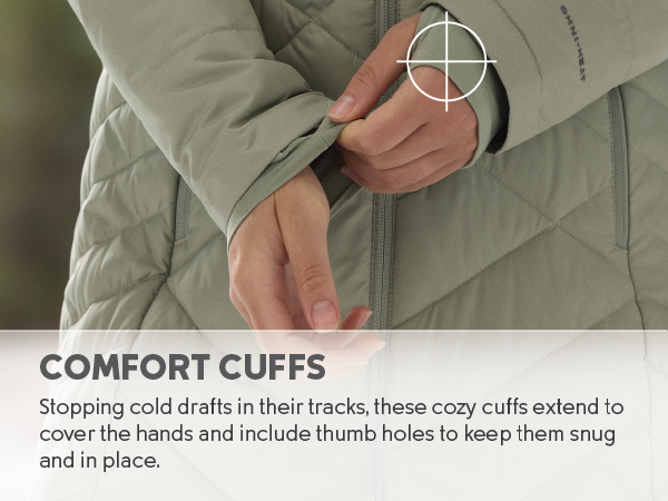 Comfort cuffs for warmth