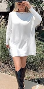 women sweater dress