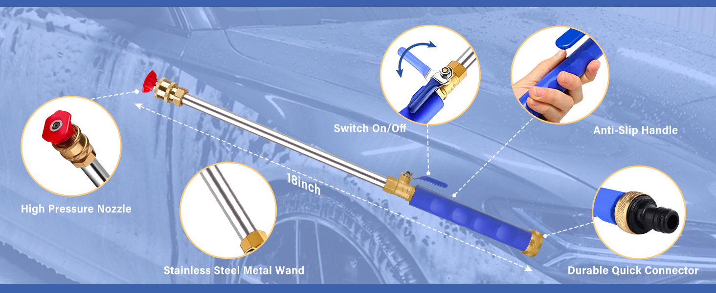 jet nozzle high pressure hose nozzle