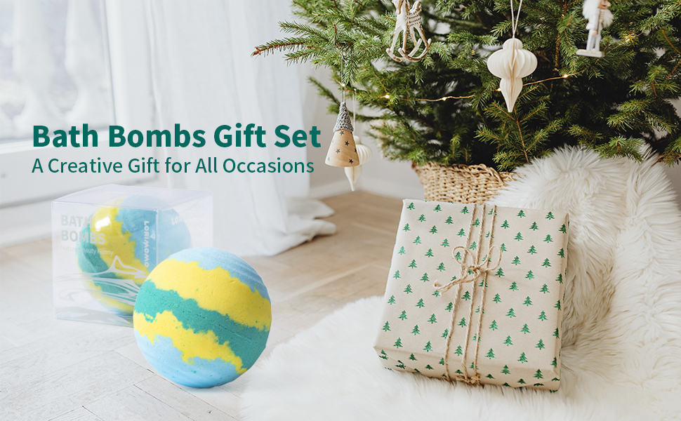 bath bombs gift set