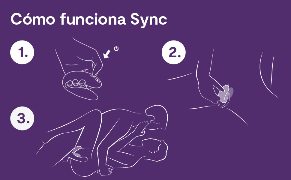 We-Vibe Sync Vibrador para parejas - Juguetes sexuales para ...