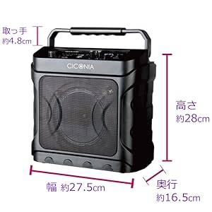 Amazon | CICONIA デスクトップスピーカー CDD160A ワイヤレス