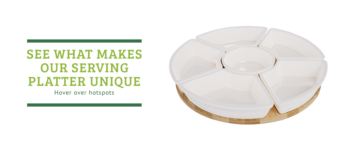 See what makes our serving platter unique