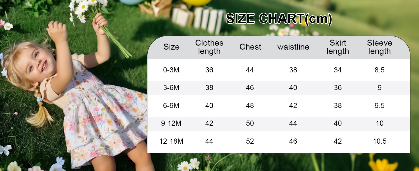 baby girl floral skirt outfits