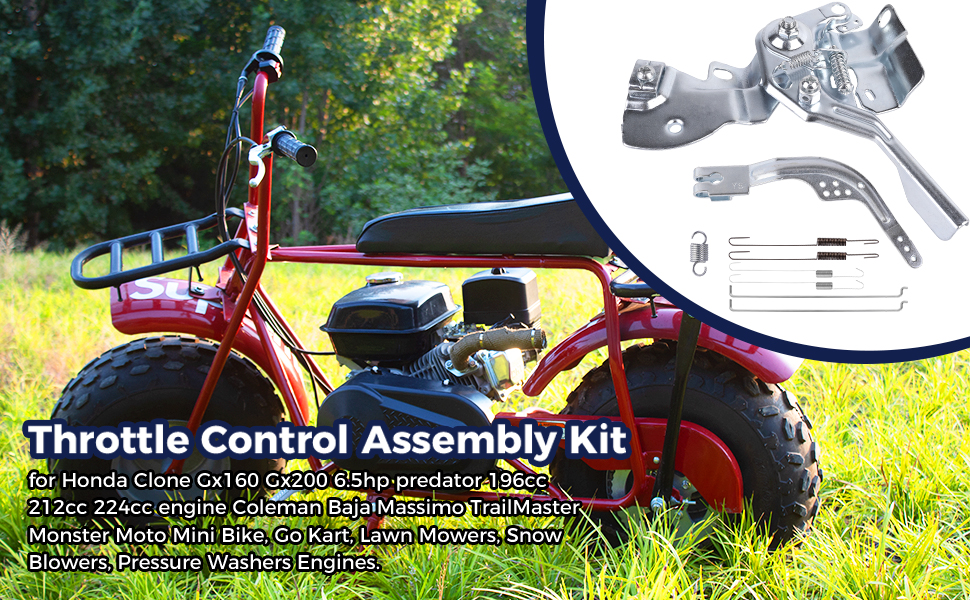 WNOOENG Throttle Control Assembly kit for Predator 212cc
