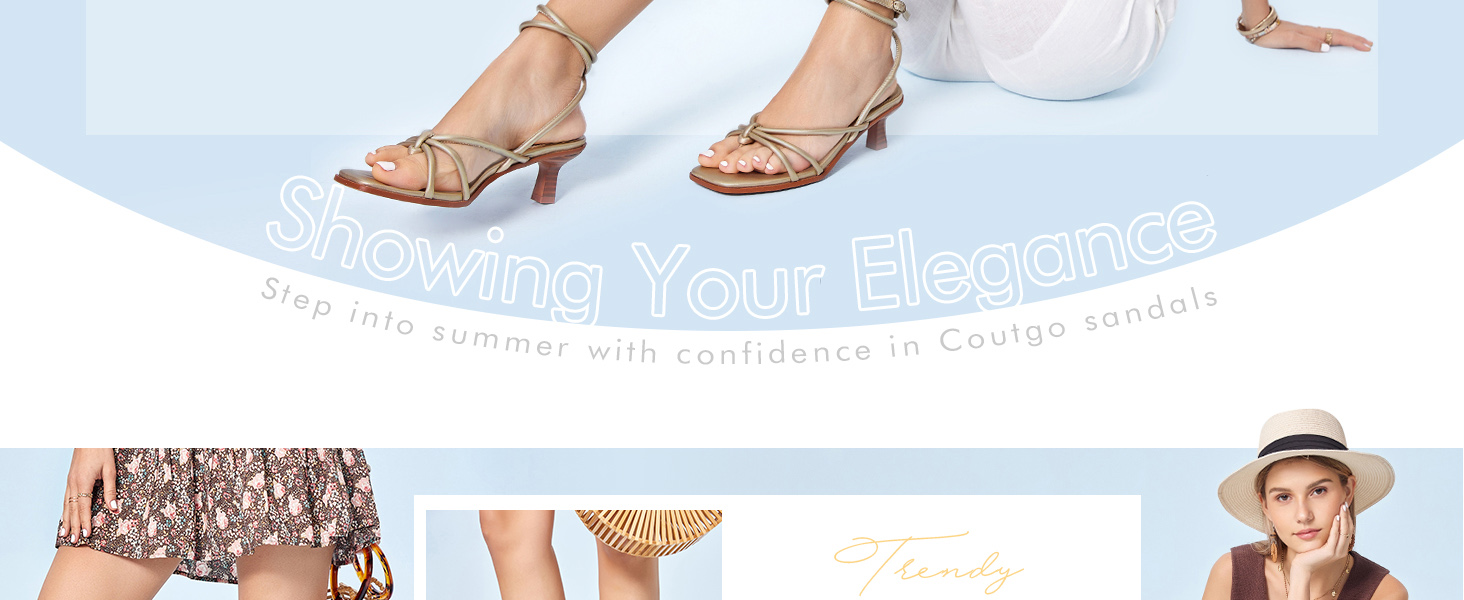 Womens Strappy Heels Sandals Thong Gladiator Low Heel Criss Cross Ankle Strap Summer Dress Shoes