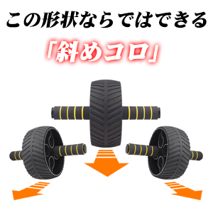 高度な初心者向けのサイレントマット付き腹部ローラー腹部ローラー