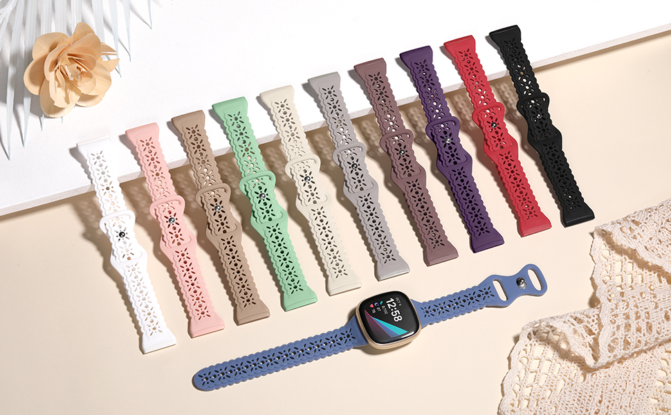 fitbit sense bands women