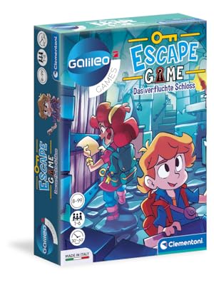 Clementoni Escape Game Il Castello Fluo Gioco