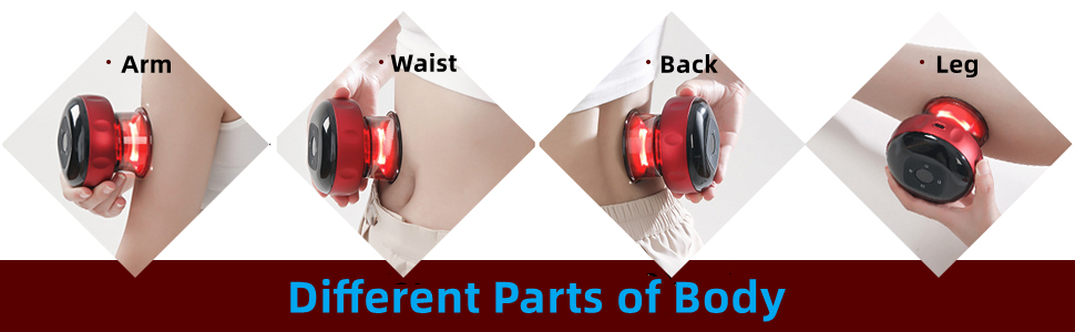 Cupping Remedy Massager, 3 in 1 Vacuum Remedy Machine Handheld Scraping Instruments with 12 Stage Temperature and Suction, for Chill out Stiffness Muscular tissues, Relieves Ache 12 Electric Cupping Therapy Machine