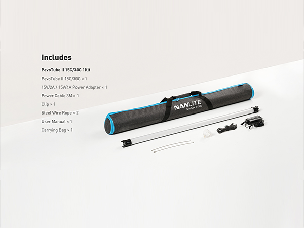 Amazon.com : NANLITE PavoTube II 15C/30C RGBWW LED Tube