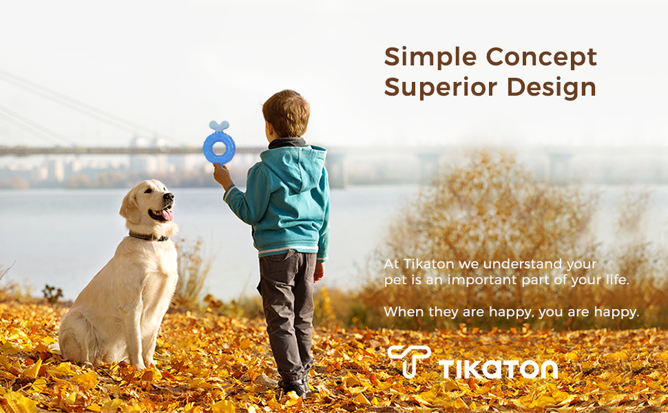 Tikaton QBone Durable Dog Chew Toy for Aggressive Chewers