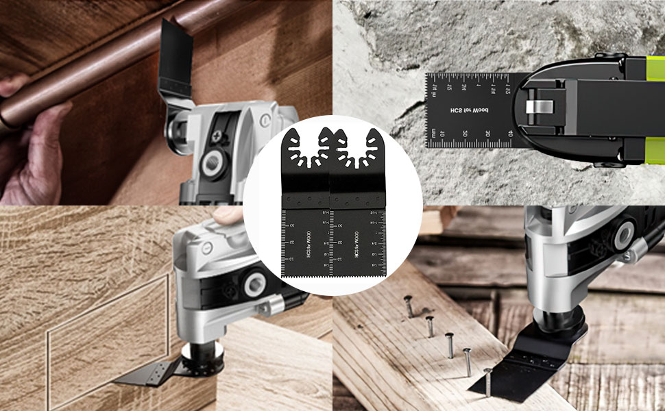 10Pcs Oscillating Tool Blades Professional Universal Oscillating Saw