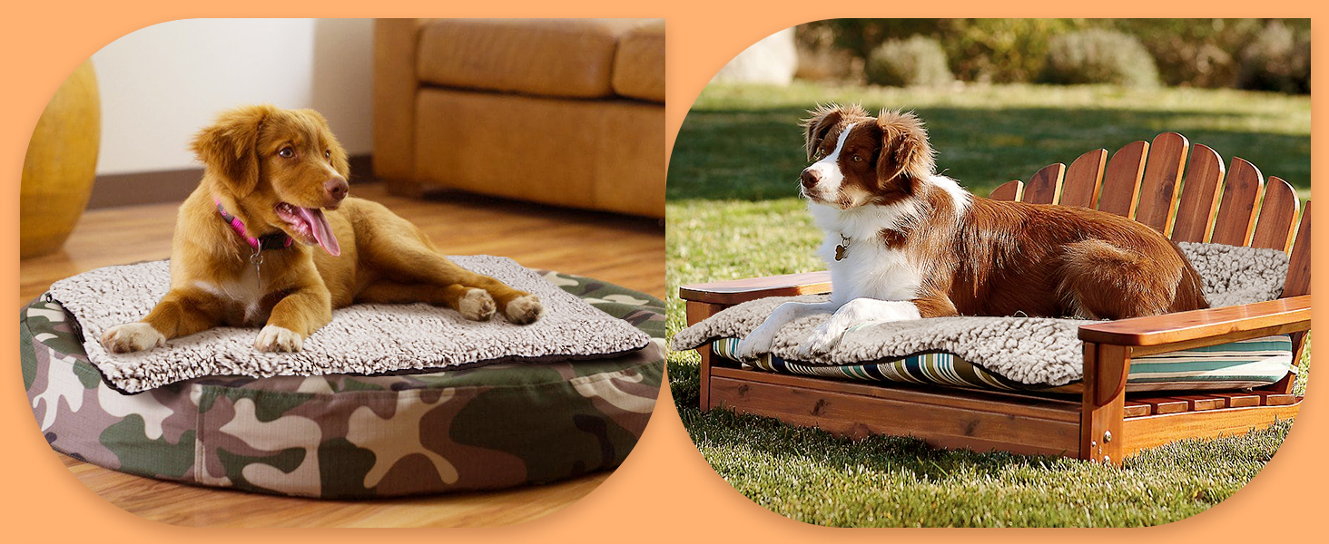 Nobleza dog kennel pad self heating