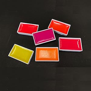 Amazon | 吉祥(Kissho) 日本画用絵具 角顔彩 ルミアクセント