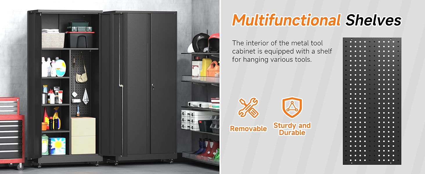 metal storage cabinet