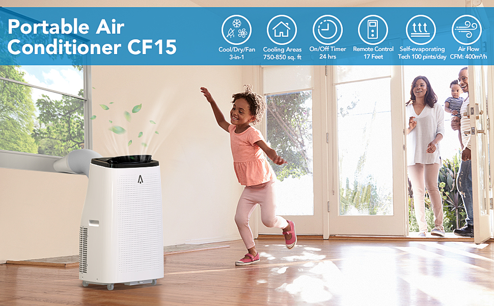 LittleAntiqueGarden‼️‼️エアコン Amazon.com: 15,000 BTU Portable Air Conditioner 3-IN-1