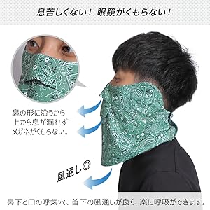 フェイスカバー男性用