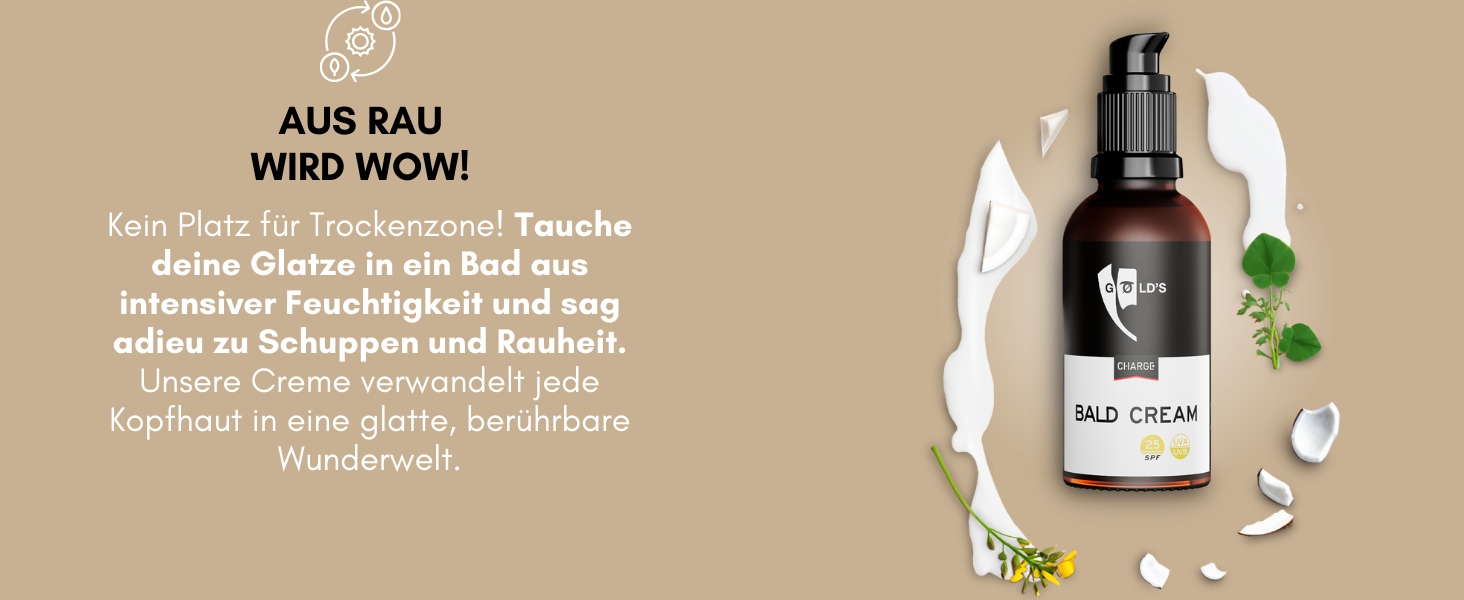 Inhaltsstoffe Creme Glatze