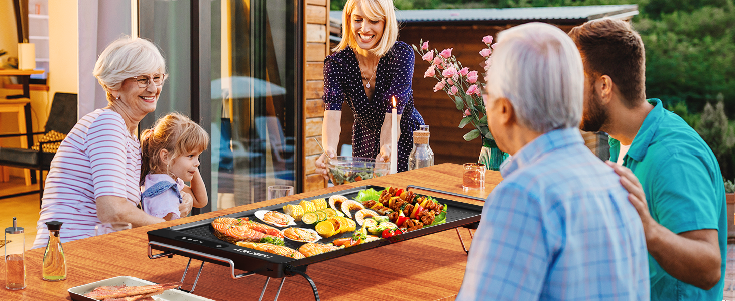 griddle plate for outdoor grill