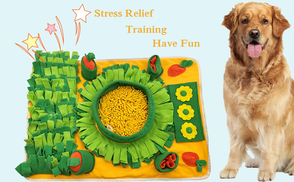 Pet Snuffle Mat for Dog Puzzel Dog Toys Squeaky Dog