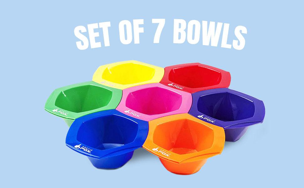 Arcticfox Hair Color Rainbow Tint Bowl Set