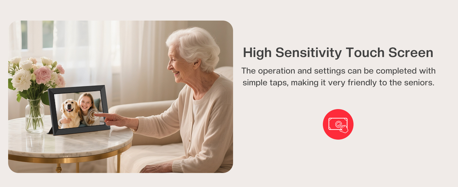 frameo digital frame wifi picture photo video share moment from phone