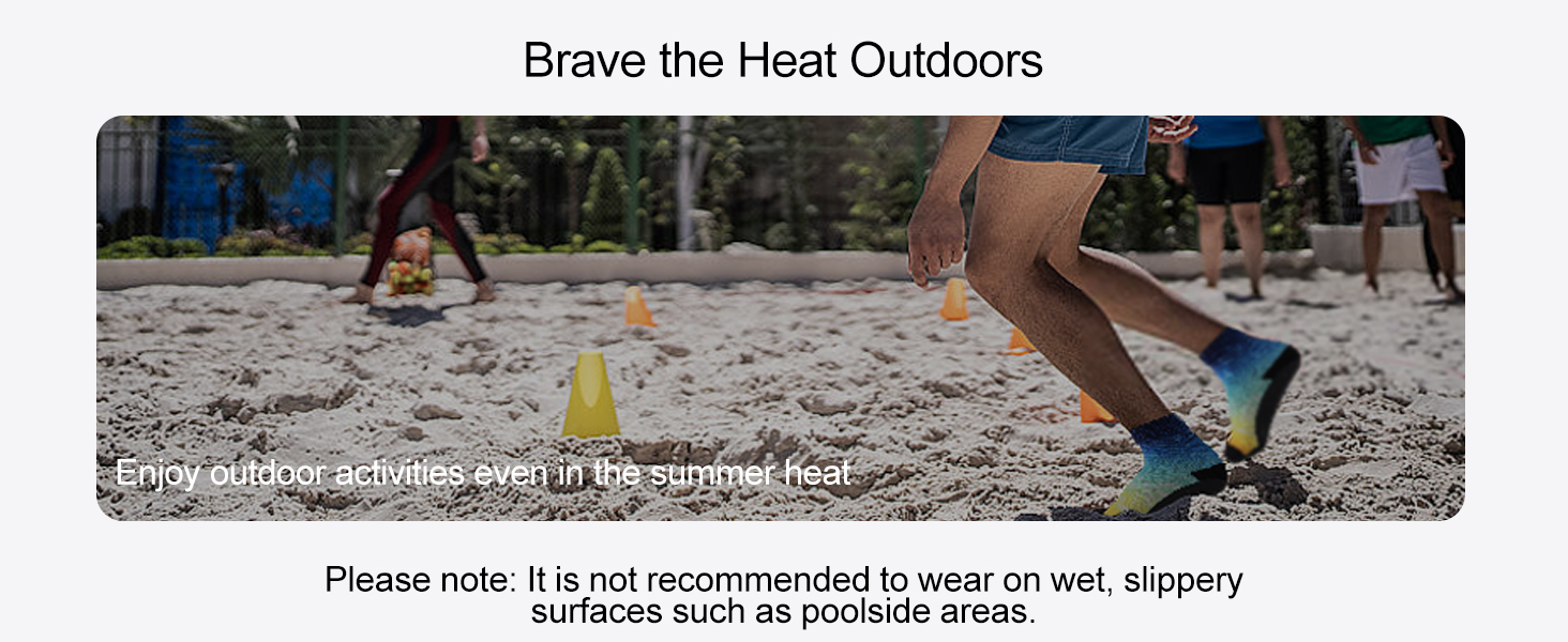 Enjoy outdoor activities even in the summer heat