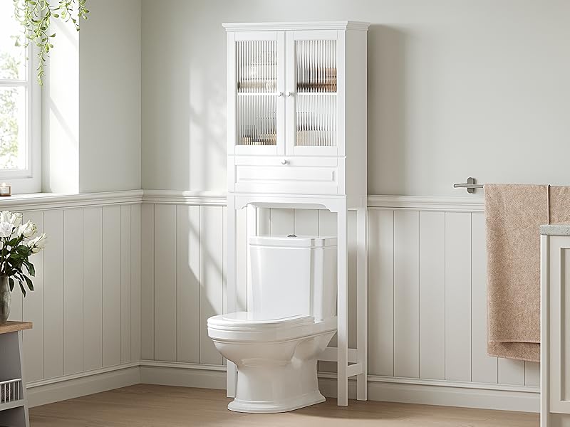 over toilet cabinet