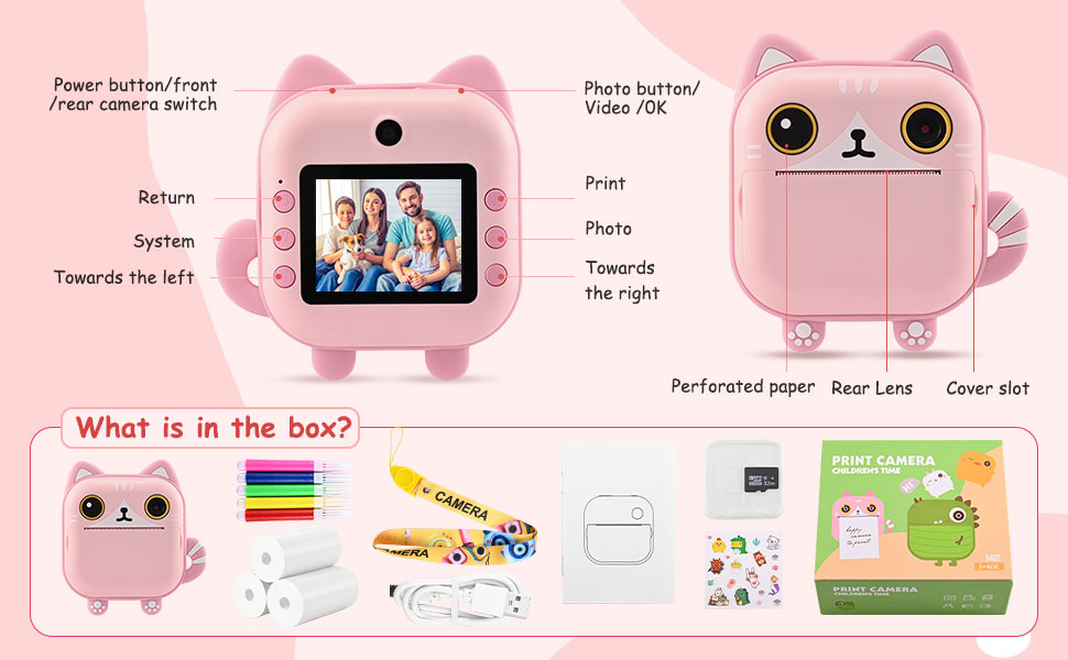 instant print camera