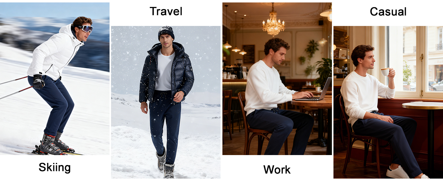 sherpa lined sweatpants