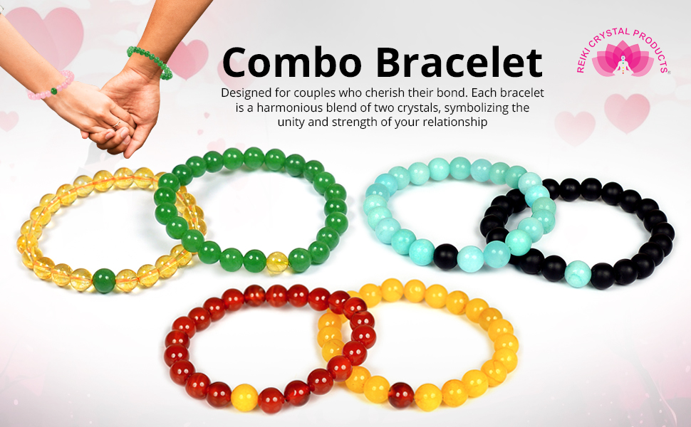 crystal combo bracelet
